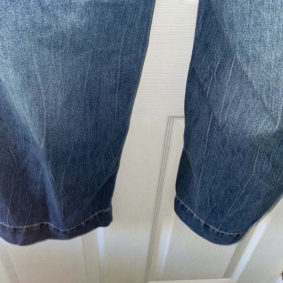 Lane Bryant Blue Relaxed Jeans with Elastic Waistband - Picture 8 of 11